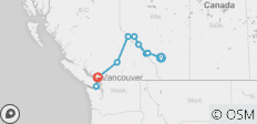  Western Canada by Rail - 8 destinations 