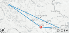 Le Nord du Vietnam en un coup d\'œil : Baie d\'Halong et Sapa 5 jours - 4 destinations