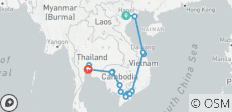 Points forts et joyaux cachés du Vietnam, du Cambodge et de la Thaïlande 19 jours - 18 destinations