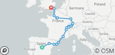Essential Europe fin Londres - 21 destinations