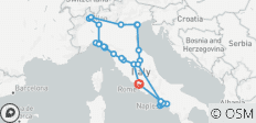 L\'Italie en or - 38 destinations