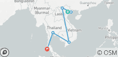 Vietnam und Thailand Deluxe Rundreise in 14 Tagen - 6 Destinationen