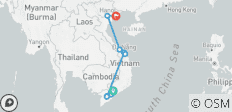 Viaje de descubrimiento de Vietnam de Saigón a Hanói pasando por Hue, Hoi An y la bahía de Halong - 10 destinos