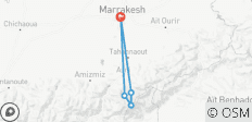 Trekking au Jebel Toubkal Maroc 8 jours - 5 destinations