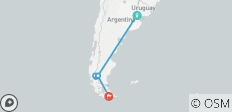 Argentina: Buenos Aires, El Calafate and Ushuaia - 7 days - 8 destinations