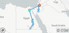 Tesoros de Egipto y el Nilo con Jordania Oculta El Cairo → Ammán (2026) - 30 destinos