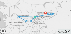 Ouzbékistan coloré - 9 destinations