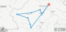 Circuit au Rajasthan avec Delhi - 11 destinations