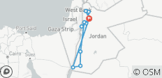 Rondom Jordanië - 11 dagen - 13 bestemmingen
