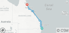 15 Day Roo Adventure Tour: Byron Bay &gt; Cairns - 10 destinations 