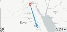 From Cairo 4 Days Package to Luxor and Habu by Train - 6 destinations