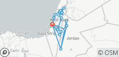 Les points forts d\'Israël et de la Jordanie - 11 jours - 24 destinations