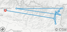 Trekking sur le circuit du Kanchenjunga - 21 destinations