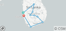 Verken Sri Lanka met Vreemden 12 Dagen - 10 bestemmingen