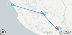 8 dagen - Zuid-Peru :. Lima - Cusco - Puno - 9 bestemmingen