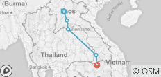  Laos Explorer XL - 5 destinations 