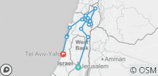  Highlights of Christian Galilee &amp; Golan - 5 Days - 15 destinations 