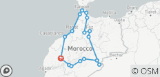  Marokko 9 Tage Rundreise ab Marrakesch - 17 Destinationen 