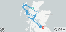 Circuit de 6 jours sur l\'île de Skye et les Hébrides extérieures - 24 destinations