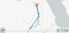 Von Luxor nach Abu Simbel Kurzurlaub - 4 Tage, 3 Nächte - 9 Destinationen