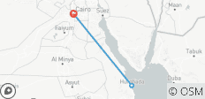 Vacaciones de 6 días en el Cairo y Hurghada - 3 destinos