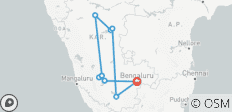Südindiens Tempel ab Bangalore (alles inklusive) - 10 Tage - 9 Destinationen