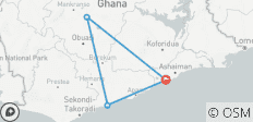 Ghana Rundreise - 8 Tage - 4 Destinationen