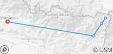  Kanchenjunga Trek - 7 destinations 