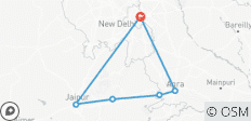 Triangle d\'or classique - Delhi, Jaipur et Agra avec visite du Tajmahal au lever du soleil ! - 6 destinations