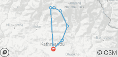 Trek du lac Gosainkunda à Helambu - 9 jours - 7 destinations