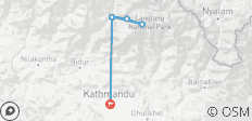Langtang Vallei trek 10 dagen - 6 bestemmingen