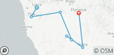 Bike Across Tuscany - Guided - 7 destinations