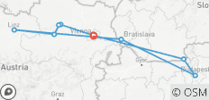  Kaiserliche Donau (Wien - Budapest - Wien, MS Crucestar 4*) - 8 Tage - 9 Destinationen 