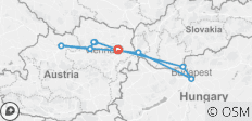  8 days - Imperial Danube (Vienna - Budapest - Vienna, MS Crucestar 4*) - 9 destinations 