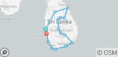 A travers les meilleurs sites du Sri Lanka - 15 destinations
