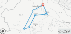 Circuit du Triangle d\'Or avec Udaipur - 12 destinations