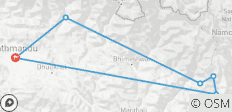 Pikey Base Camp Trekkingreise - 6 Destinationen