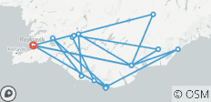  4 Day - Volcano Hike, Golden Circle, South Coast, Jökulsárlón &amp; Ice Cave - 19 destinations 