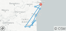 Pondicherry, Thanjavur & Trichy Heritage Expedition - 10 destinations