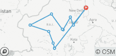 Circuit de luxe au Rajasthan et à Delhi - 13 destinations