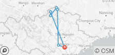 Sentiers de randonnée à Ha Giang 5 jours 4 nuits - 8 destinations