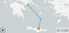 Atenas, Santorini y Creta - 6 días - premium - 3 destinos