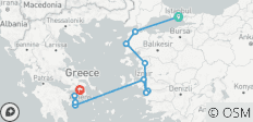 Saveurs de Turquie et de Grèce - 12 destinations