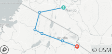 8 Day The Mara Serengeti Safari - 6 destinations