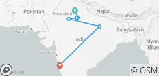North India Tour with Goa - 8 destinations