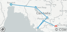  Cambodia Adventure - 8 destinations 