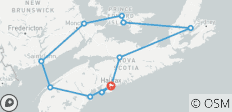 L\'enchantement des Maritimes canadiennes - 12 destinations