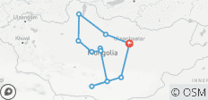Viaje de aventura por Mongolia 15D/14N - 11 destinos