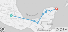  Mayan Route - 10 destinations 