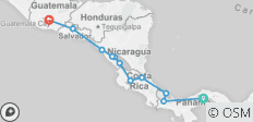 Maravillas de Centroamérica - 22 días - 11 destinos